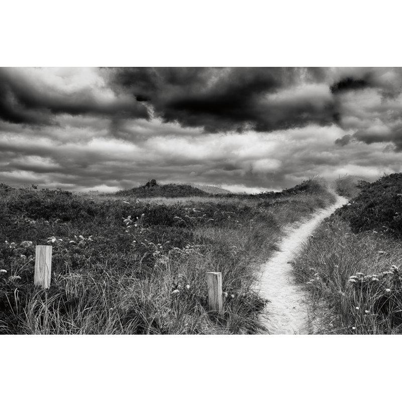 Nantucket Pathway by Aledanda - No Frame Print on Canvas, 20cm H x 30cm W x 3.8cm D