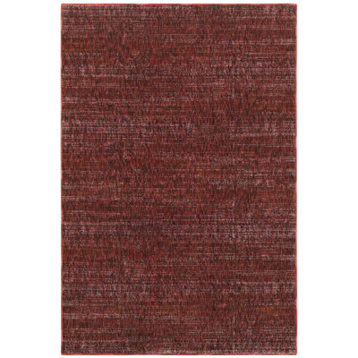 Tapis rouge / rouille Bobby
