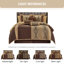 Ensemble d'édredon en microfibre 15 pièces Kath-1754622929-1754622938