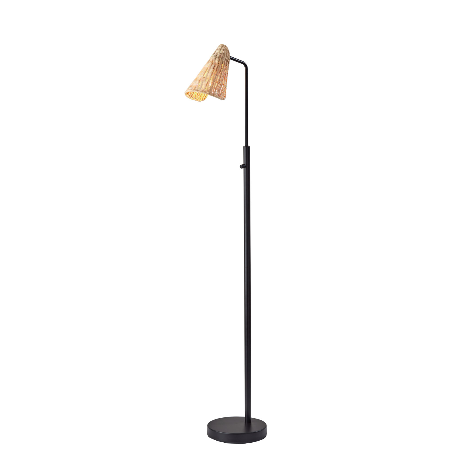 Pilsen 58'' Floor Lamp, Black