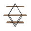 Naponee 3 Piece Diamond Tiered Shelf