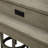 Chantee Console Table w/ Charging Station & 3 Upholstered Stools Set