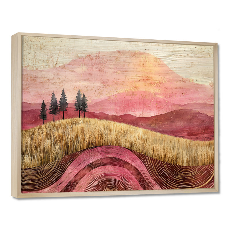 Granston - Landscapes Wall Art, H 24 po x l 32 po, Floater Framed, Naturel