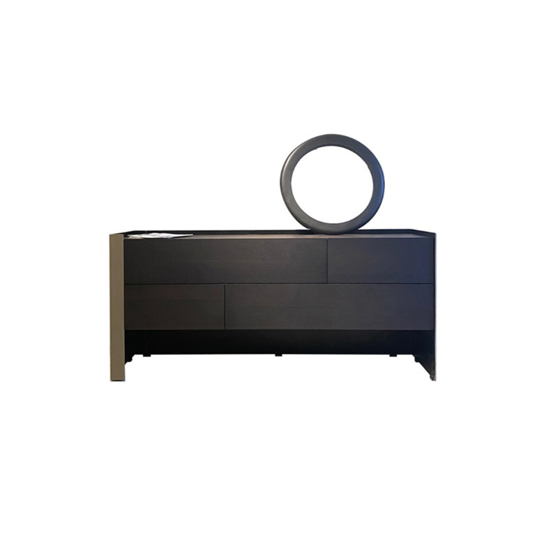 Commode d'appoint étroite et luxueuse