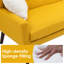 160cm Square Arm Upholstered Loveseat-1401340648