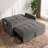 51.2" 3-in-1 Convertible Sleeper Sofa Bed, Pull Out Loveseat with Adjustable Backrest & Side Pockets-778215233