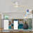 52" 5-Solid Blade Smart Modern Ceiling Fan with Light and Remote-1160308948-1160308951