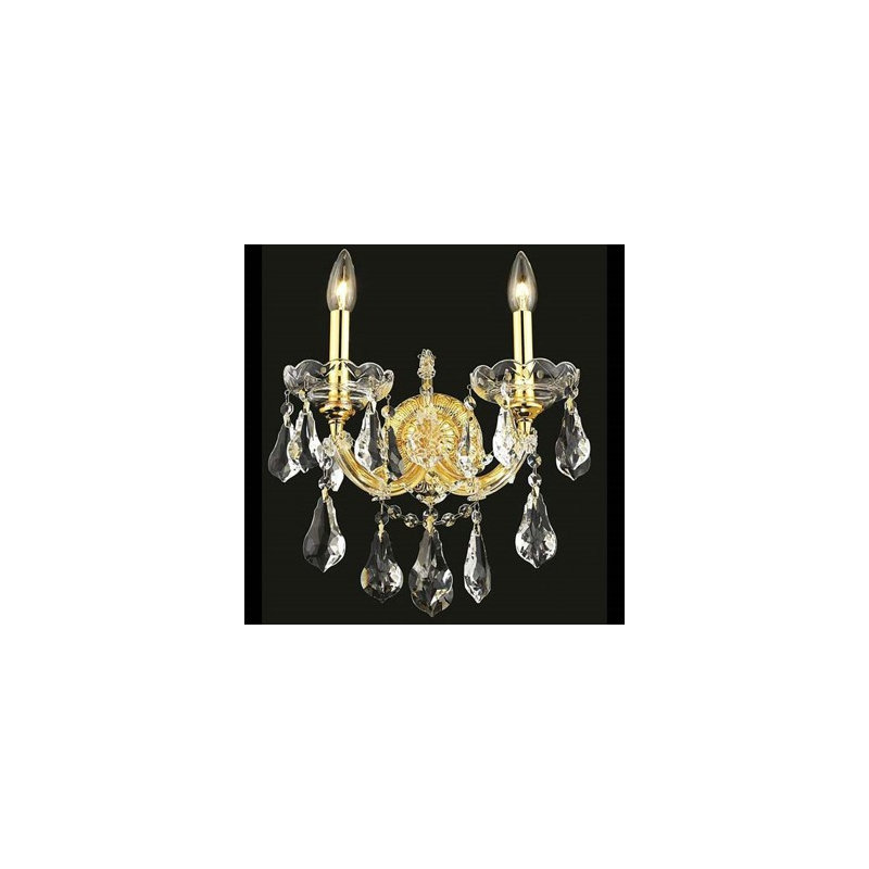 Lampe murale bougie 2 lumières Roden