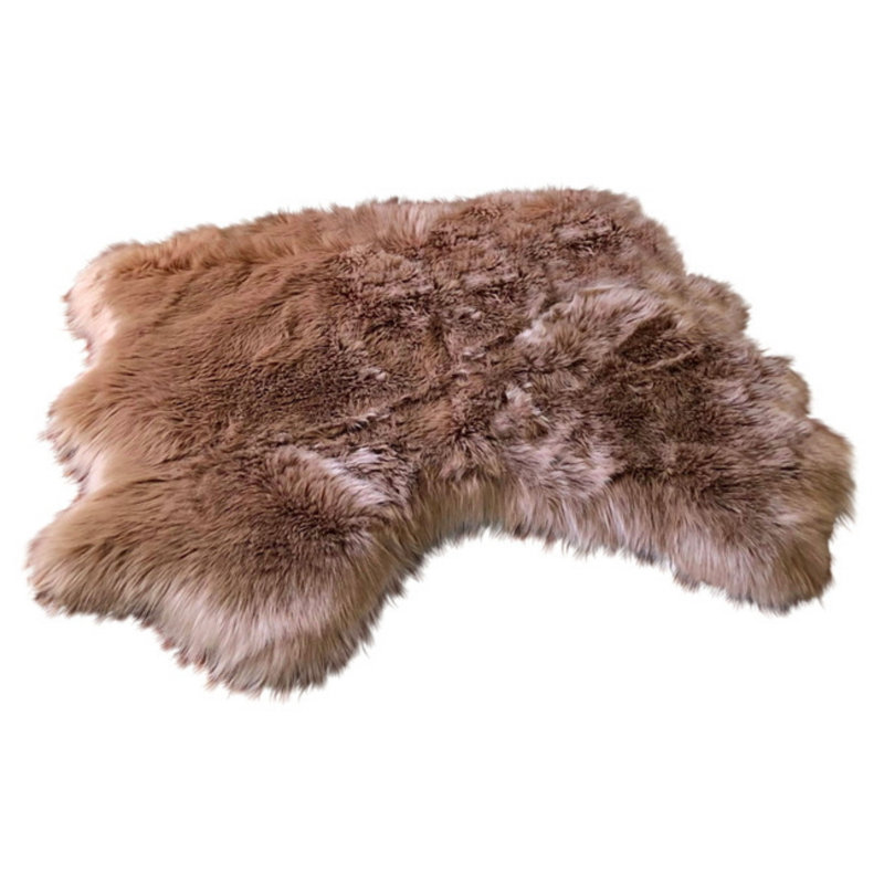 Amaranta Performance Sheepskin Indoor Rug, Novelty 3' x 3'6"