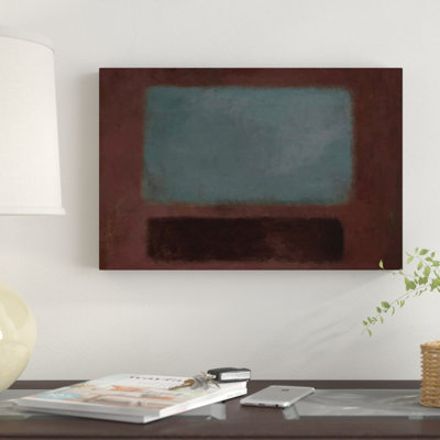 « blue rush », impression sur toile