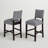 Tabouret de comptoir 23,75 po Atmore-675621815