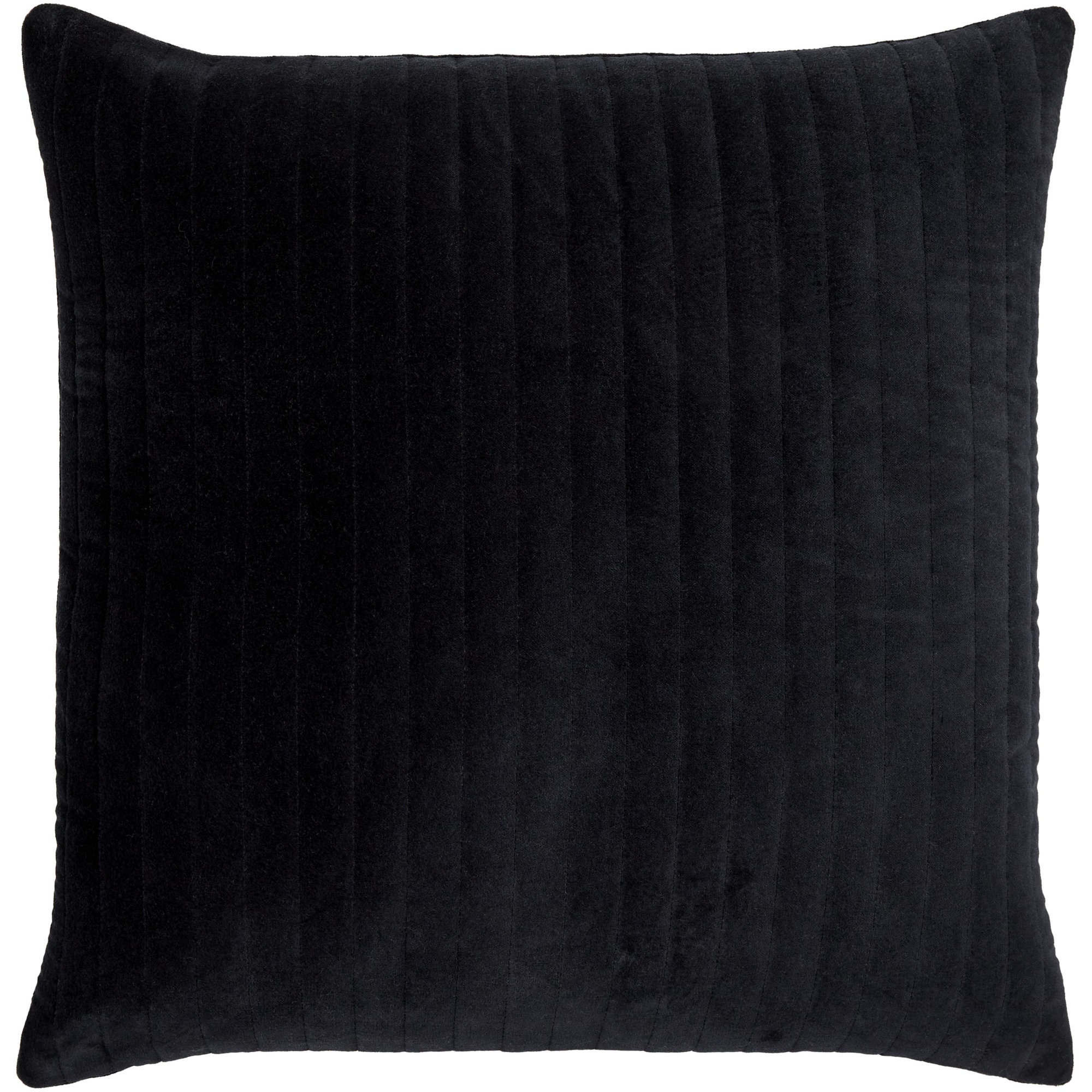 Beirne Throw Pillow, 18" x 18", Polyester/Polyfill, Ink Blue