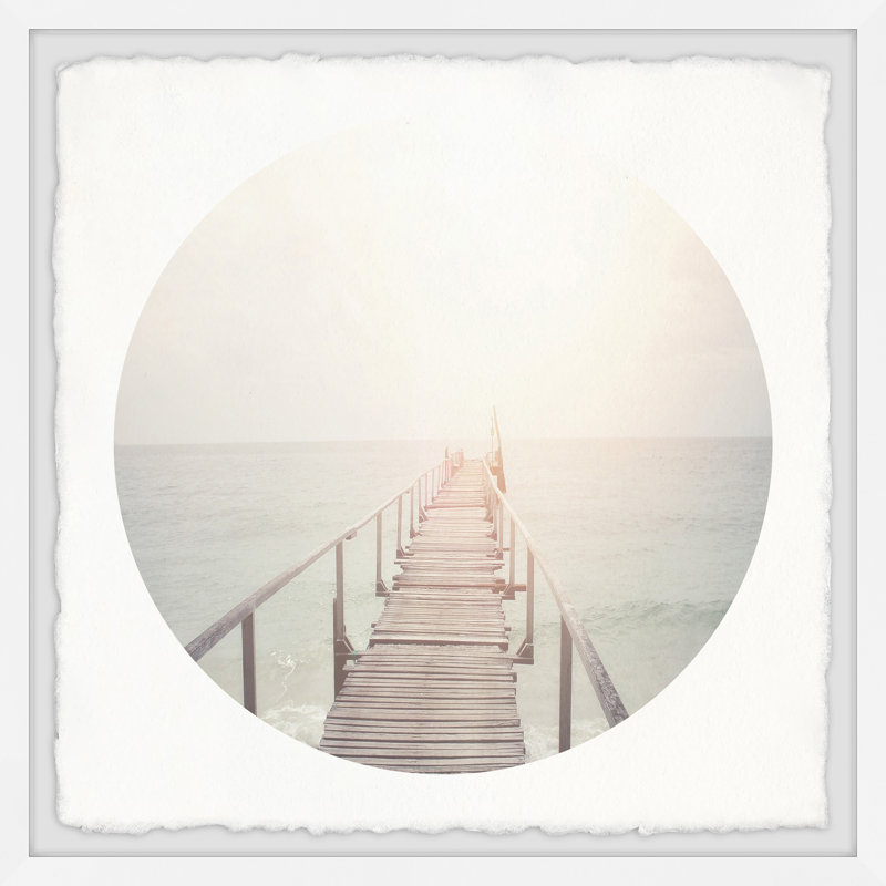 Way to the Sunlight - Photographie avec cadre photo, H 12 po x l 12 po x P 1,5 po