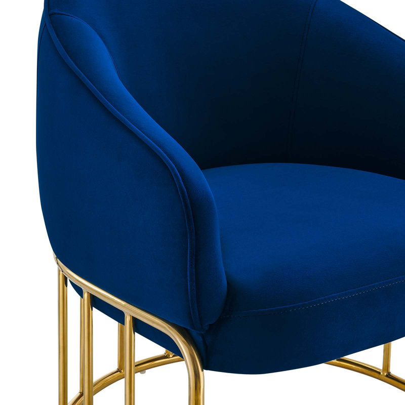 Fauteuil Legacy Performance, Velours marine