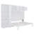 Queen Size Murphy Bed Wall Bed With Cabinets-151128333