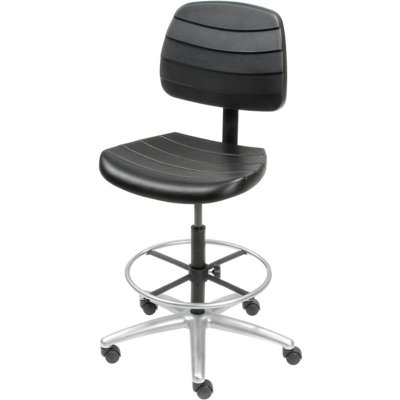 Tabouret de laboratoire à hauteur ajustable