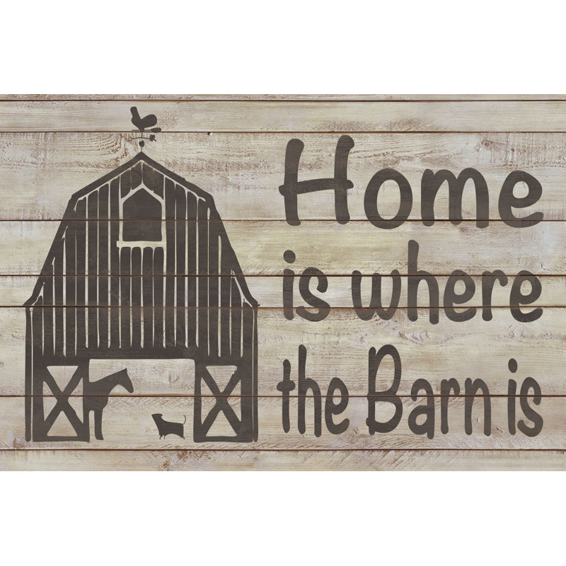 Home & Farm III by Alonzo Saunders - Wrapped Canvas Print, 30cm H x 46cm W x 3.8cm D