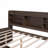 Wooden Captain Daybed Bed with Built-in Bookshelves-490314533-490314531