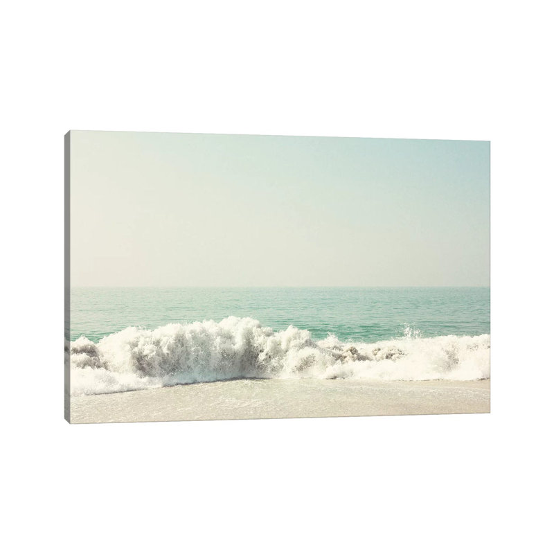 Soft Waves 1 Piece Wall Art on Canvas, 66.04 cm H x 45.72 cm W x 1.91 cm D, Wrapped Canvas