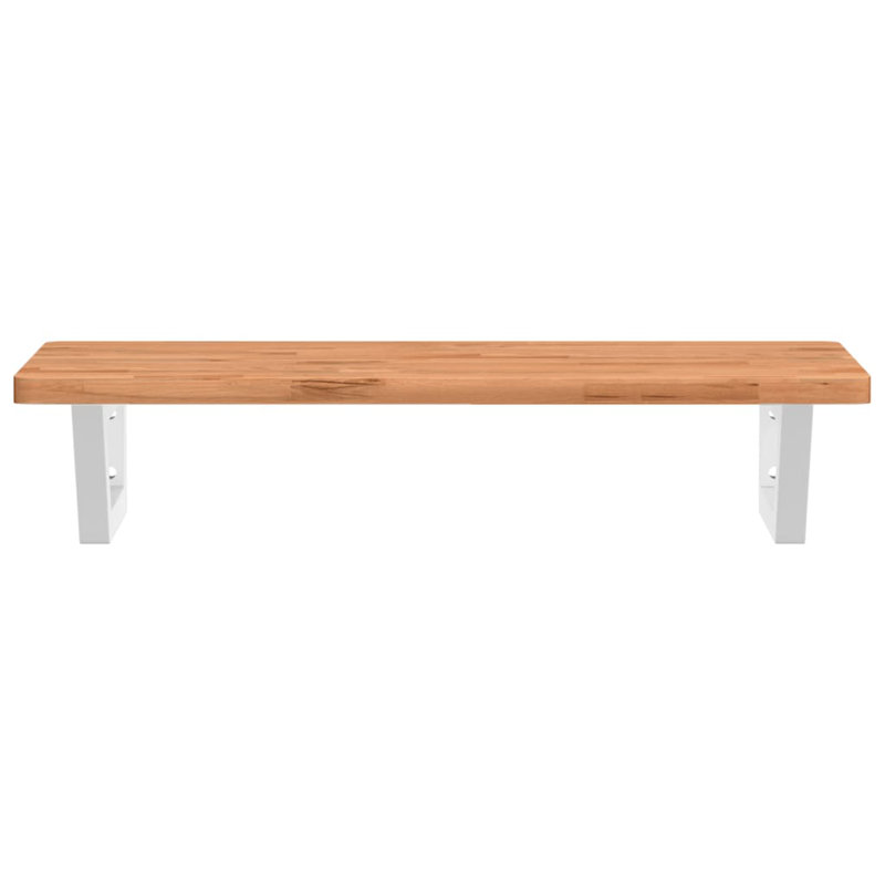 Accent Shelf, 2.5" H x 80" W x 40" D, White