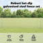 Vidaxl Fence With Posts Steel-116798044-116798072