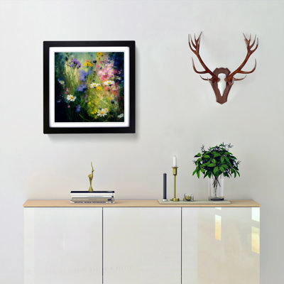 Wildflowers Impressionism No.1 - Framed Print