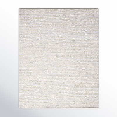 Garret Ivory Beige Hand-Woven Flatweave Rug