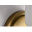 Applique murale 1 lumière Solara - Finition laiton naturel - Verre nervuré givré Solara-1122023050