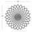 Wooden Cut-out Starburst Gray Wall Decor