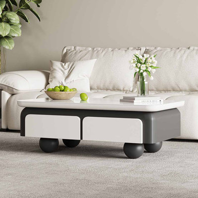 French rectangular rock table