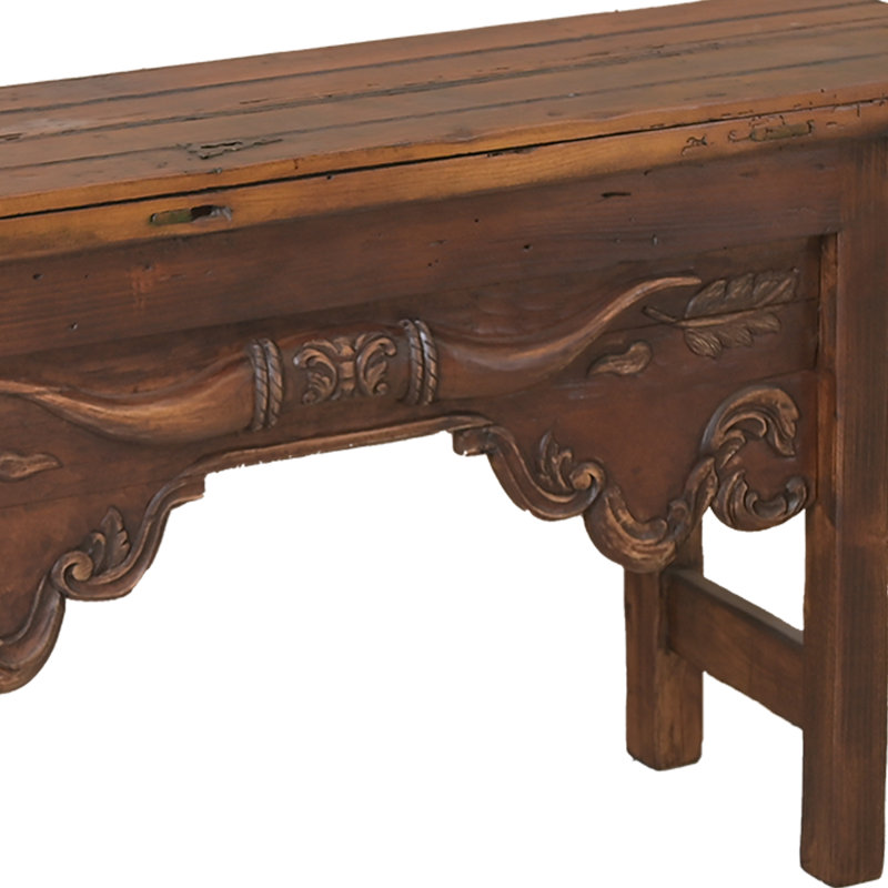 Deljunco 65.5'' Solid Wood Console Table