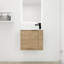 Meuble-lavabo simple 22,09 po avec plateau en céramique-94416391