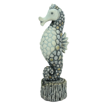 Statue de jardin d'extérieur 21,75 po Seahorse