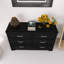 Commode 3 tiroirs avec commode 6 tiroirs Modern