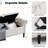 67" Storage Bench for Bedroom End of Bed King Size with Tufted Seat and Nailhead Trims Roll Arms-1396173040-1385438660