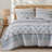 3-Piece Full/Queen Quilt Set,Aqua