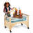 Jonti-Craft, Solid Wood Rectangular Birch Sand and Water Table with Cover-35451246