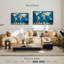«Ocean Blue World Map», reproduction sur toile tendue-2036024729