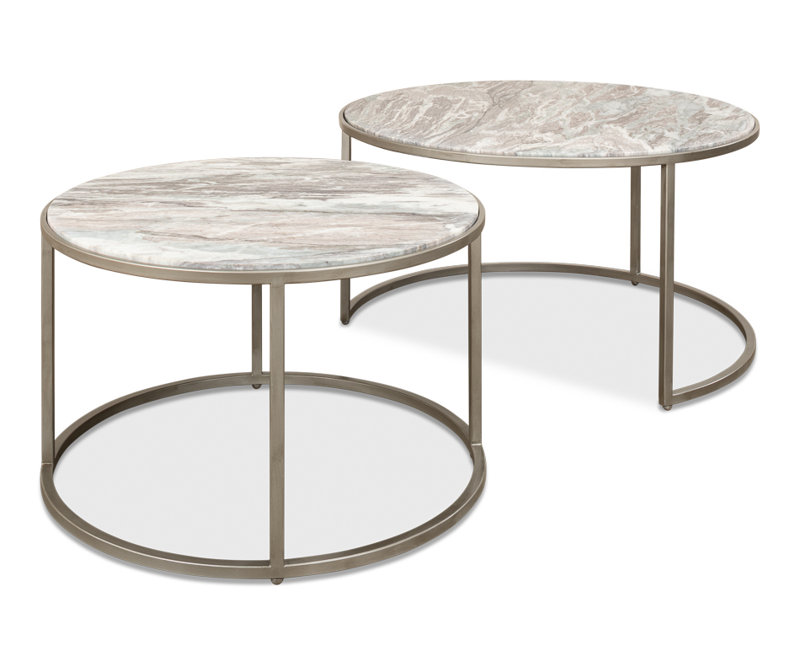2 - Piece Nesting Coffee Table Set