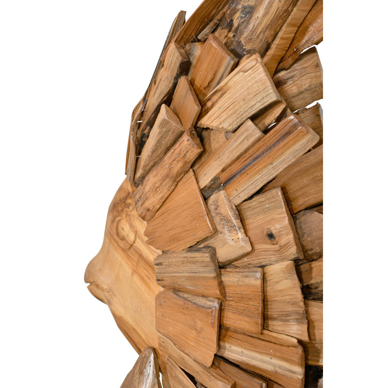 Pacific Island Fish Sculpture
