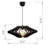 Arwyn 1-Light Geometric Statement Chandelier
