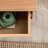 Solid Wood Groove Handle 2-Drawer Nightstand-1938563877