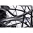 26 Inch Industrial-Contemporary Style Matte Black Oil-Rubbed Finish Ceiling Lighted Fan with Remote