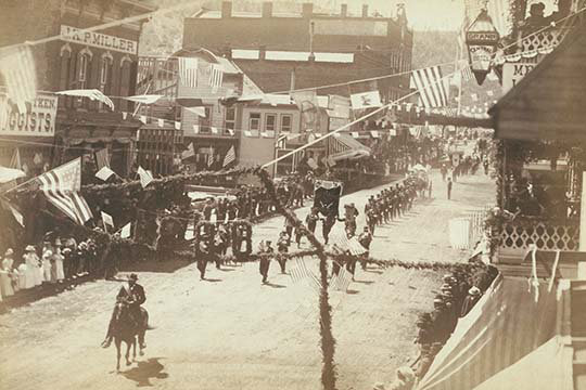 Parade des rues mortes-reproduction de photo, 20 po x 30 p