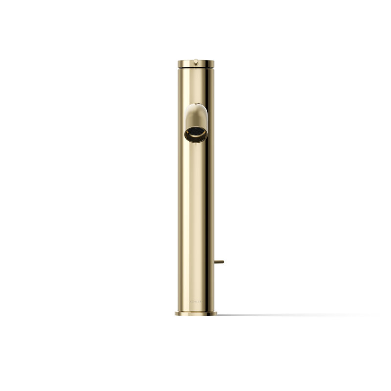 Components Single-Handle Bathroom Sink Faucet, Vibrant French Gold