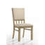 Chaise d'appoint en tissu Arlyss