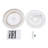 20" Modern Flower Crystal Dimmable Ceiling Light Fixture With Remote Control