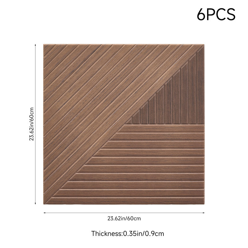 6Pcs Self-adhesive Acoustic Panels