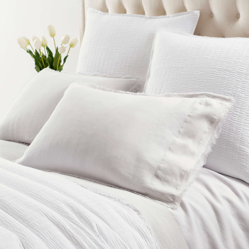 Faye Linen Plaster Sheet Set, Twin