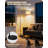 75" Arc Dimmable Floor Lamp with Remote and Foot Switch